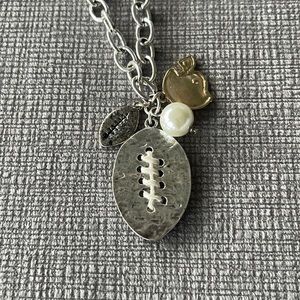 Football Necklace. Great for Football moms or fans. NEW
